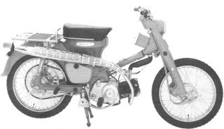 Honda Trail 55 CA105T
1963-65