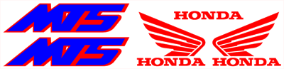 Honda MT5 Full Decal Set 1993 Style A