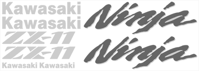 Kawasaki ZX-11 Decal Set 1994 Model