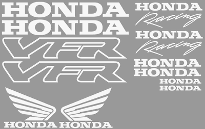 Honda VFR 1994 12 Decal Set