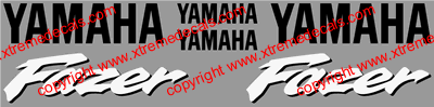 Yamaha FZS600 Fazer 2001 Decal Set