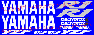 Yamaha YZF R1 Decal Set 2003 Style