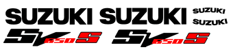 Suzuki SV 650S Decal set