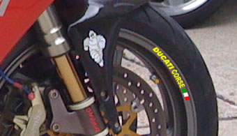 Ducati Corse Rim Decal set