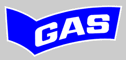 Gas decal 2 colour