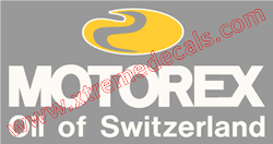 MOTOREX Decal 2 Colour