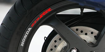 Honda 929RR Rim Decal set