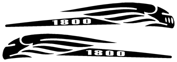 Honda VTX 1800 Decals