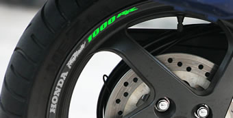 Honda Fireblade 1000RR Rim Decal set