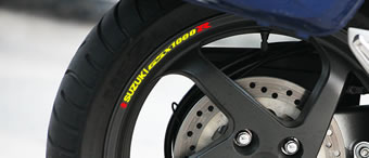 Suzuki GSX1000R Rim Decal set