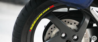 Suzuki Hayabusa 1300R Rim Decal set